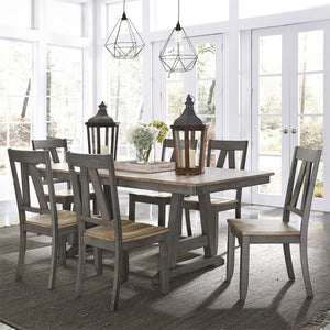 Lindsey Farm Trestle Table by Liberty Furniture 62-P3878 62-T3878