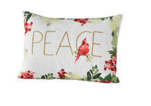 Load image into Gallery viewer, Botanical Pillows - Merry &amp; Peace by Ganz MX179944