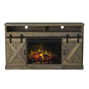 Farmhouse 66" Fireplace Console by Legends Furniture FH5120-BNW