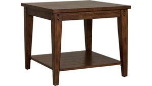 Lake House Square Lamp Table by Liberty Furniture 210-OT1023