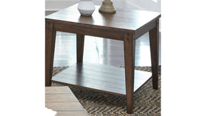 Lake House Square Lamp Table by Liberty Furniture 210-OT1023