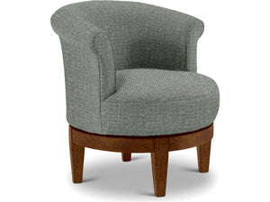 Attica Swivel Barrel Chair by Best Home Furnishings 2958DW 20661 Lagoon-Discontinued fabric