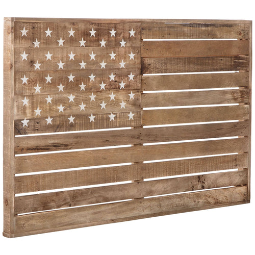 Jonway Antique Brown Flag Wall Art by Ashley Furniture A8010203